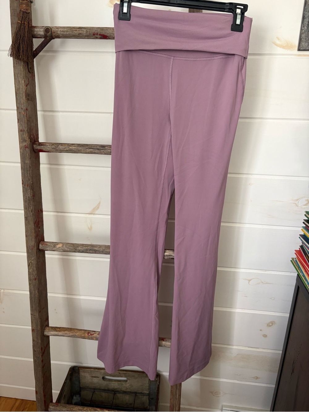 lululemon athletica Mauve Wide-Leg Yoga Pants